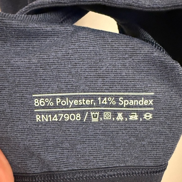 Outdoor Voices Doing Things Crop Tank Navy Blue Size Small - Picture 4 of 4